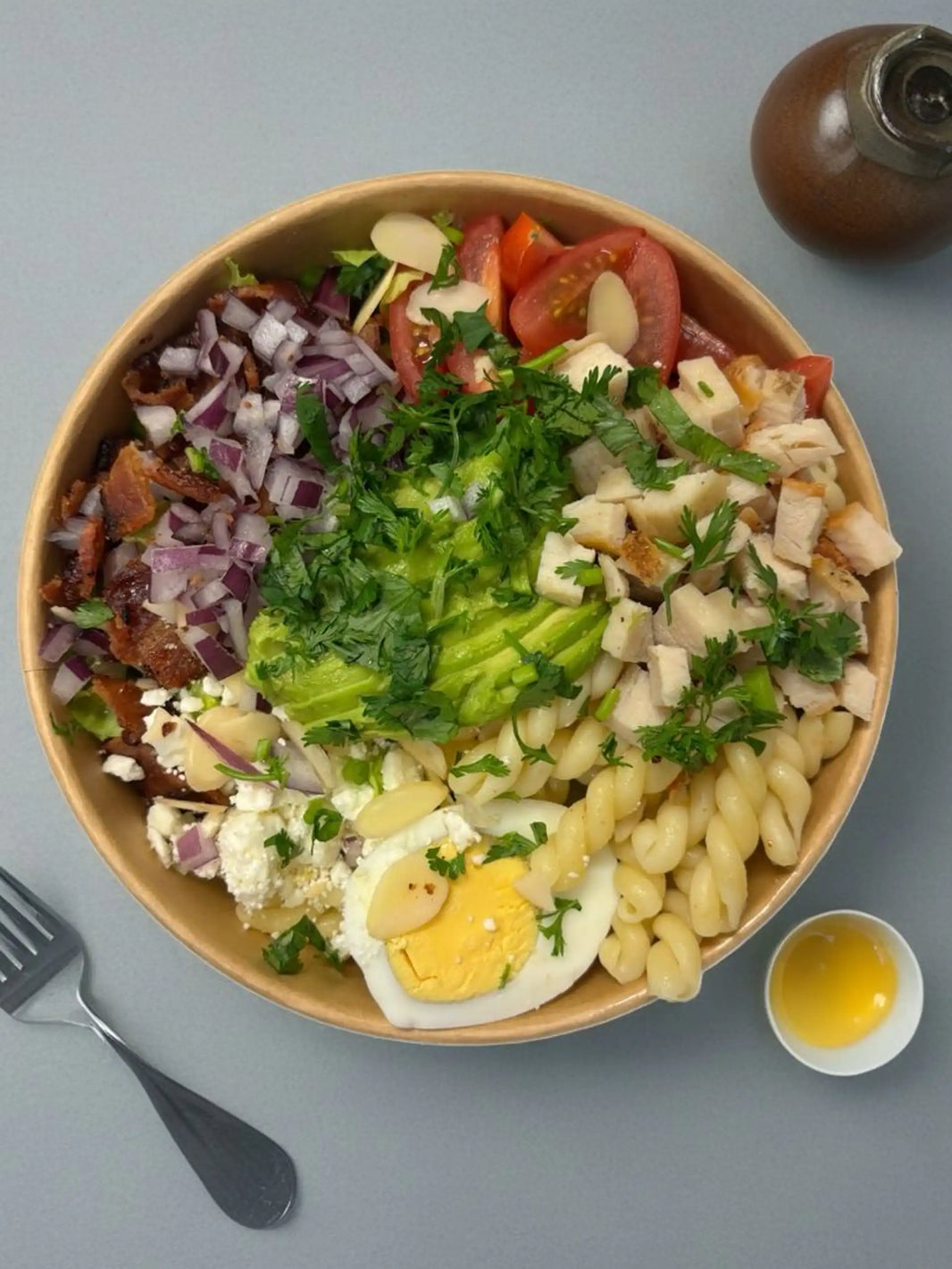 Chicken Cobb Pasta Salad #2
