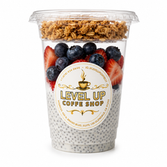 Chia seeds with Greek yogurt and